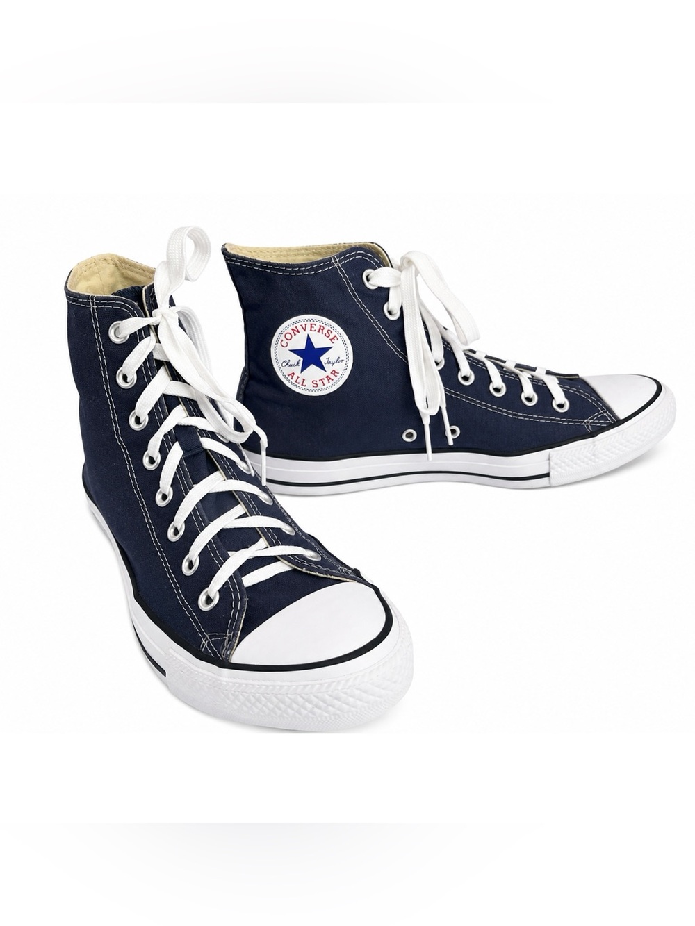 Converse Chuck Taylor All Star High Tops-2015 - Navy/White-Men’s 9